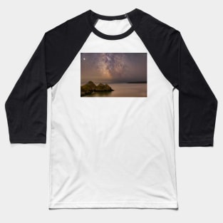 Three Cliffs Bay, Gower Baseball T-Shirt